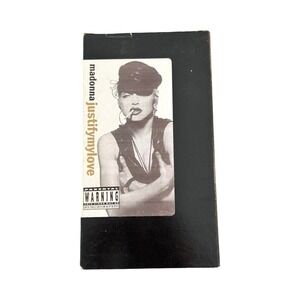 Madonna Justify My Love VHS Single 1990 Warner Reprise Video 38224 Banned Video